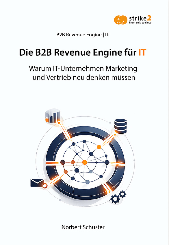 Buchcover Die B2B Revenue Engine für IT – Marketing und Vertrieb für IT-Unternehmen neu gedacht